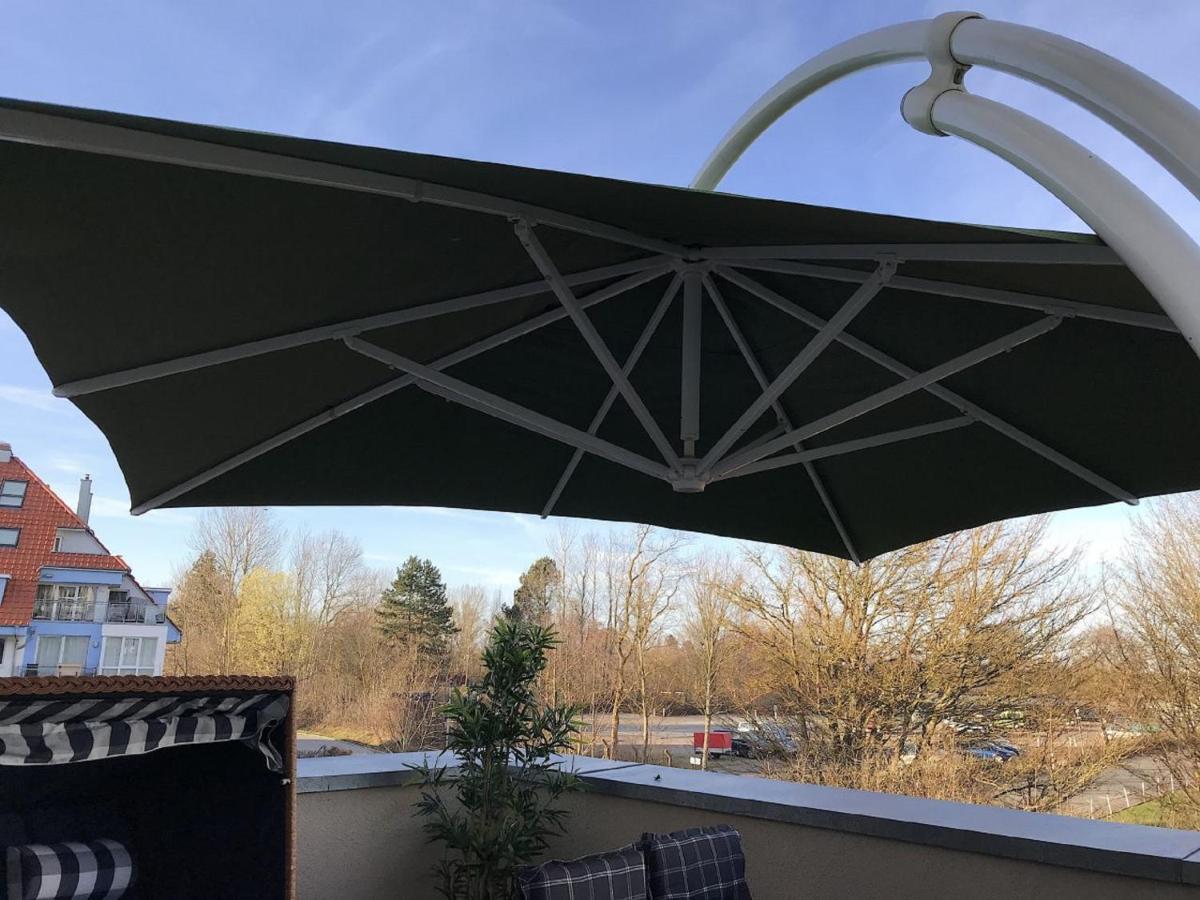 Ferienwohnung Leuchtturm Leuchtturm 7 - Dachterrasse mit Meerblick Großenbrode Exterior foto